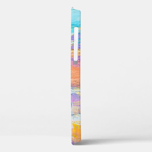 Handgezeichnete Acrylmalerei. Abstrakte Kunst Case-Mate iPhone Hülle (Rückseite / Links)