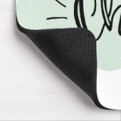 Handgezeichnete Art Chill Art Chill Out Design Mousepad (Ecke)