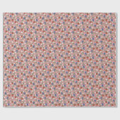 Handgezeichnete Beerenmuster-Wrap-Rolle Geschenkpapier (Flach)