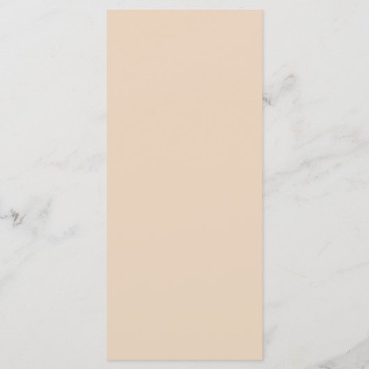 Handgezeichnete Beige Palm Tree Boho Beach Wedding Menükarte (Rückseite)