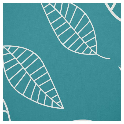 Handgezeichnete Blätter Stoffdesign Stoff (Muster)