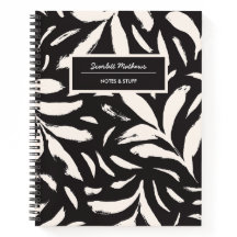 Handgezeichnete Blätter zurück Nahtloses einfaches