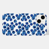 Handgezeichnete Blaubeeren-Frucht-Hülle Case-Mate iPhone Hülle (Rückseite (Horizontal))