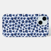 Handgezeichnete Blueberries Fruchtmuster Case-Mate iPhone Hülle (Rückseite (Horizontal))