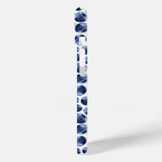 Handgezeichnete Blueberries Fruchtmuster Case-Mate iPhone Hülle (Rückseite / Links)