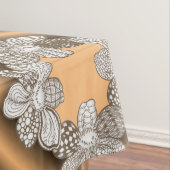 Handgezeichnete Blume auswählen Tischdecke (Beispiel)