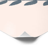 Handgezeichnete Blume Sie sind genug Poster (Ecke)