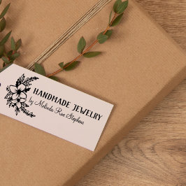 Handgezeichnete Blume und Grünpflanzen handgeferti Gummistempel