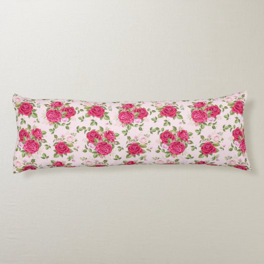 Handgezeichnete Blumenmuster-Blätter Nahtloses Mus Seitenschläferkissen (Rückseite)