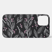 Handgezeichnete Blüte: Nahtloses Design Case-Mate iPhone Hülle (Rückseite (Horizontal))