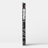 Handgezeichnete Blüte: Nahtloses Design Case-Mate iPhone Hülle (Rückseite / Links)