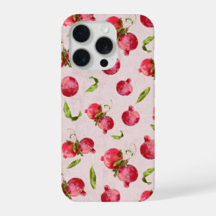 Handgezeichnete botanische Illustration eines Gran iPhone 15 Pro Hülle