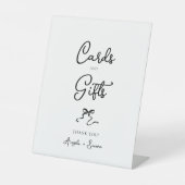 Handgezeichnete Bow Cards und Geschenke Sockelschild (Vorderseite)