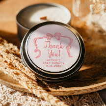 Handgezeichnete Bow Girl Babydusche Pflegeaufklebe