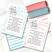 Handgezeichnete Bücher für kleine Mädchen Einladung