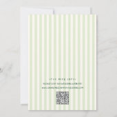 Handgezeichnete Camp Nature Scribble Hochzeit Einladung (Rückseite)