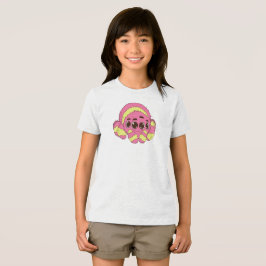 Handgezeichnete Cartoon-Spinnen-Illustration – Cut Tri-Blend Shirt