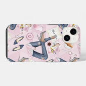 Handgezeichnete Chefin iPhone Hülle (Rückseite (Horizontal))