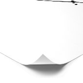 Handgezeichnete Couture Fashion Poster (Ecke)