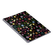 Handgezeichnete Doodle farbenfrohe, nahtlose Muste Notizblock (Rechte Seite)