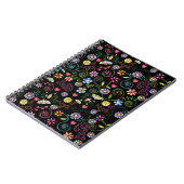 Handgezeichnete Doodle farbenfrohe, nahtlose Muste Notizblock (Linke Seite)