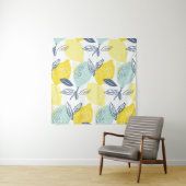 Handgezeichnete Doodle-Limonade-Nahtloses Muster Wandteppich (Beispiel (Horizontal))