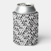 Handgezeichnete Dreiecke: Vintag abstrakt. Dosenkühler (Kanne Rückseite)