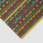 Handgezeichnete Erdtöne des Stammmusters Seidenpapier (Ausschnitt)