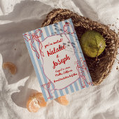 Handgezeichnete farbenfrohe Quirky-Foto-Hochzeit Save The Date