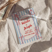 Handgezeichnete farbenfrohe Weihnachtsfeier Save The Date