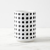 Handgezeichnete Felder personalisierte Umarmung Kaffeetasse (Mittel)