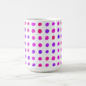 Handgezeichnete Felder personalisierte Umarmung Kaffeetasse (Mittel)