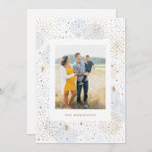 Handgezeichnete Feuerwerkskarte Neujahr Feiertagskarte (Vorne/Hinten)