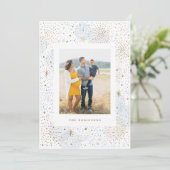 Handgezeichnete Feuerwerkskarte Neujahr Feiertagskarte (Stehend Vorderseite)