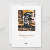 Handgezeichnete Feuerwerkskarte Neujahr Feiertagskarte (Rückseite)