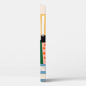 Handgezeichnete Formen. Abstrakt zeitgenössisch Case-Mate iPhone Hülle (Rückseite / Links)