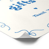 Handgezeichnete französische Whimsikkarten und Ges Poster (Ecke)