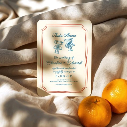 Handgezeichnete Funky Zeichnend Handschriftenhochz Einladung