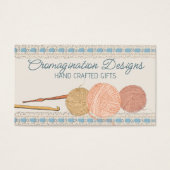 Handgezeichnete Garnkronenhaken mit Geschenkkarte (Vorderseite)