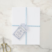 Handgezeichnete Geburtstags-Seemuschel Geschenkanhänger (Mit Garn)