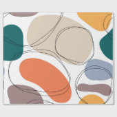 Handgezeichnete geometrische, nahtlose, moderne ab geschenkpapier (Flach)