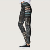 Handgezeichnete Gestaltungselemente - Formen versc Leggings (Links)