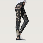 Handgezeichnete Gestaltungselemente - Formen versc Leggings (Rechts)