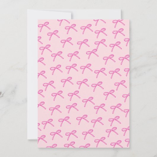 Handgezeichnete Girls Night Galentine Day Einladung (Rückseite)