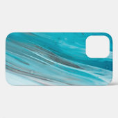 Handgezeichnete Gouachmalerei. Abstrakte Kunst Case-Mate iPhone Hülle (Rückseite (Horizontal))