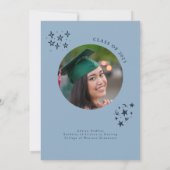 Handgezeichnete Graduiertengruppe der Seestreitkrä Einladung (Rückseite)