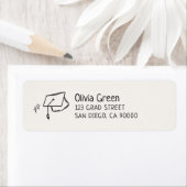 Handgezeichnete Graduierungskappe (Insitu)