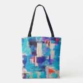 Handgezeichnete, helle Malerei, Hintergrund in Imp Tasche (Rückseite)