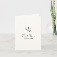 Handgezeichnete Herzen Doodle Moderne Hochzeit