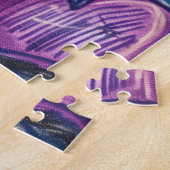Handgezeichnete Herzen und Sterne Puzzle (Seite)